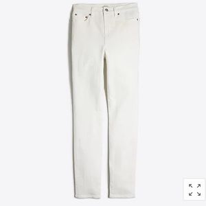 Jcrew factory white skinny jeans NWT